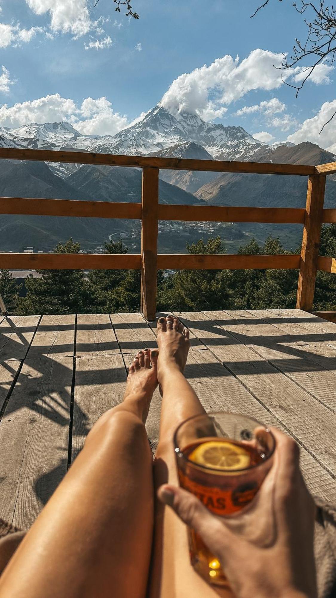 Elia Glamping Hotel Kazbegi Luaran gambar