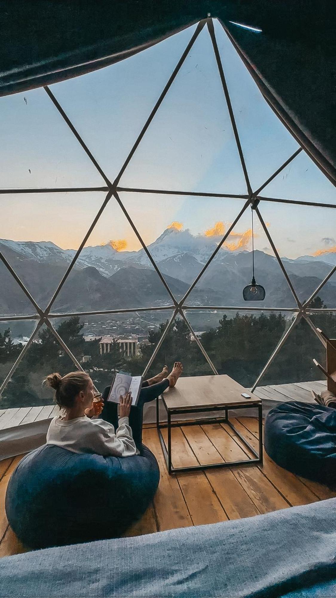 Elia Glamping Hotel Kazbegi Luaran gambar