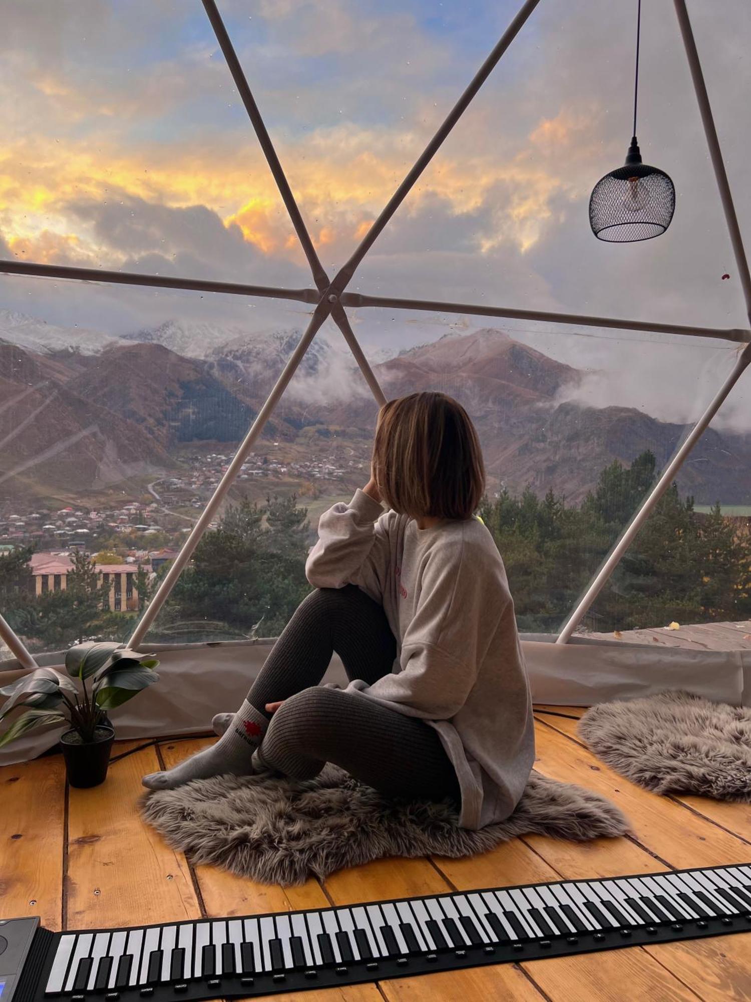Elia Glamping Hotel Kazbegi Luaran gambar